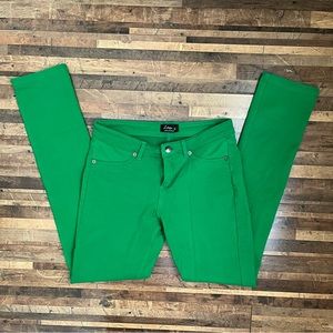 Lapis Women's Green Skinny Pants